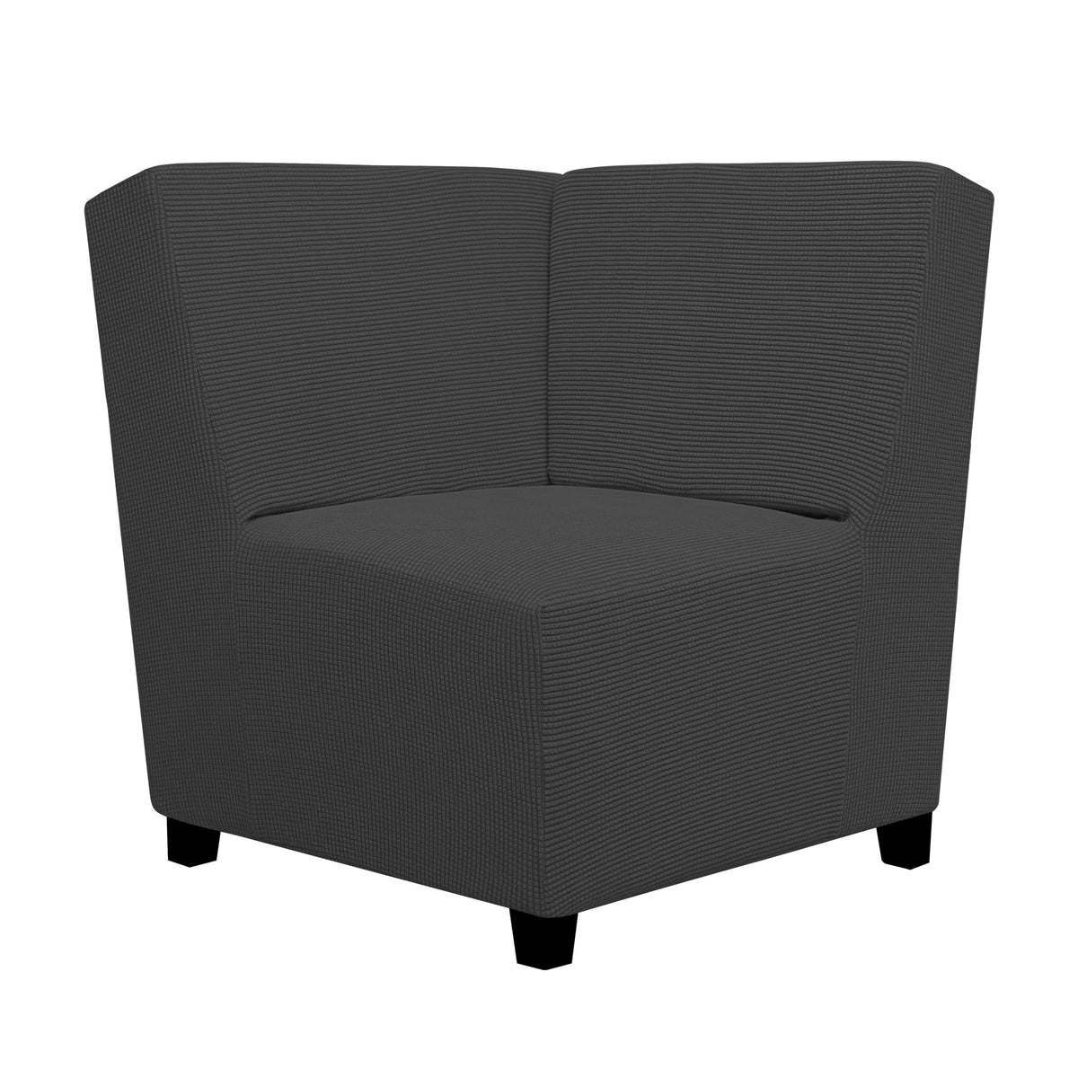 Easy-Going Stretch Couch Covers for Sofa Washable Large Black