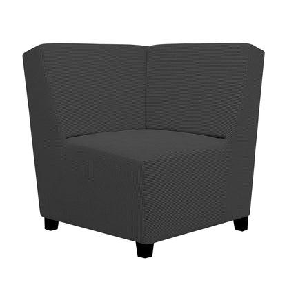 Easy-Going Stretch Couch Covers for Sofa Washable Large Black