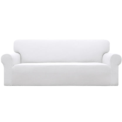 Easy-Going Stretch Couch Covers for Sofa Washable Large Dark Gray