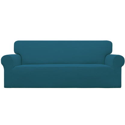 Easy-Going Stretch Oversized Sofa Couch Slipcover Washable Dark Gray
