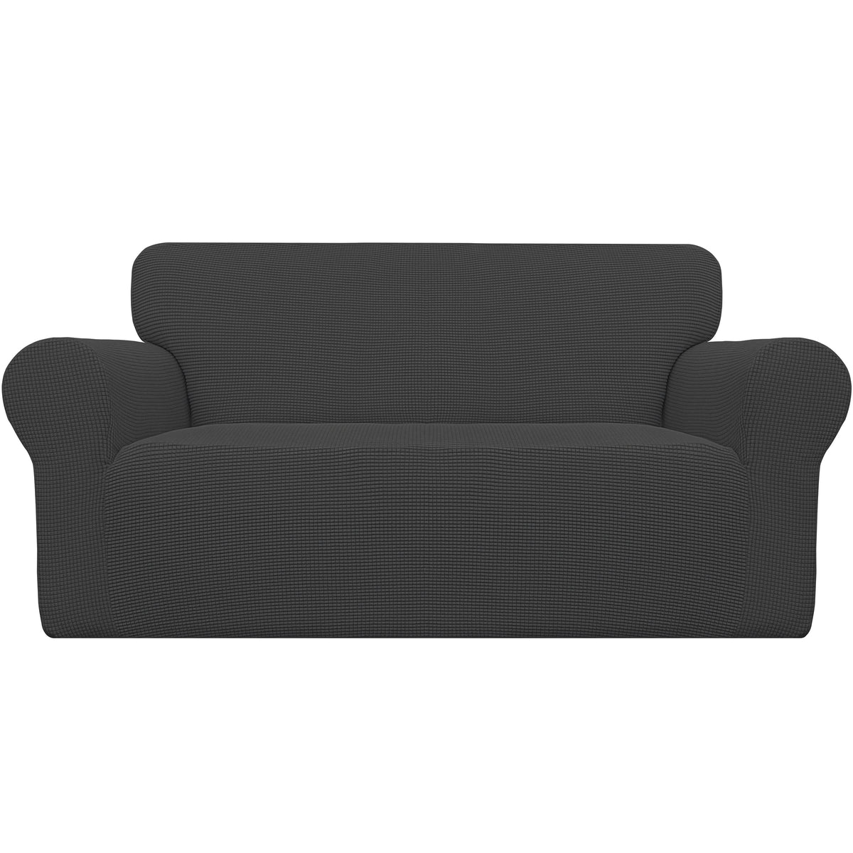 Easy-Going Stretch Oversized Sofa Couch Slipcover Washable Dark Gray