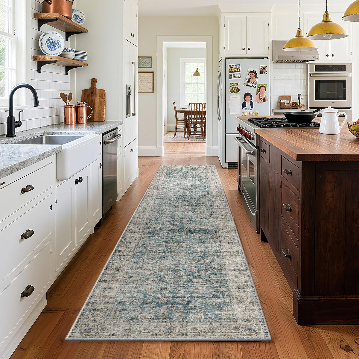 Area Rugs 9x12 Living Room: Washable Bedroom Rug Non Slip Large Boho Carpet