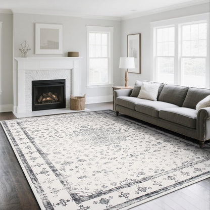 Washable Rugs 8x10 Area Rugs for Living Room,Bedroom,Dining Room Carpet