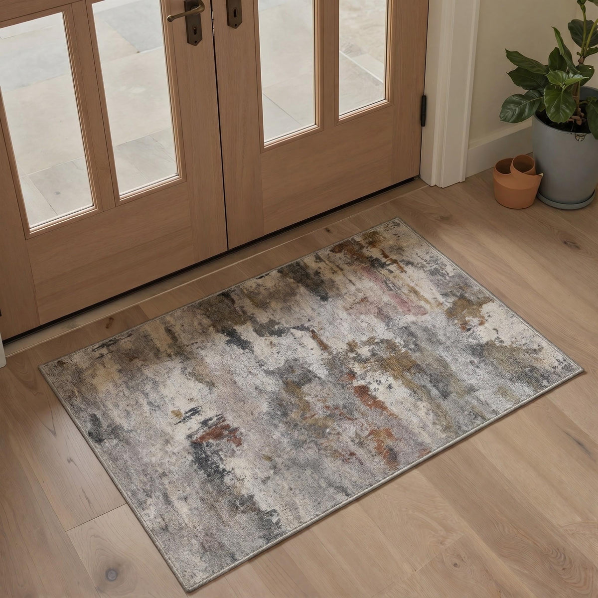 BEIMO 5X7 Area Rug for Living Room, Modern Abstract Washable Soft Non Slip