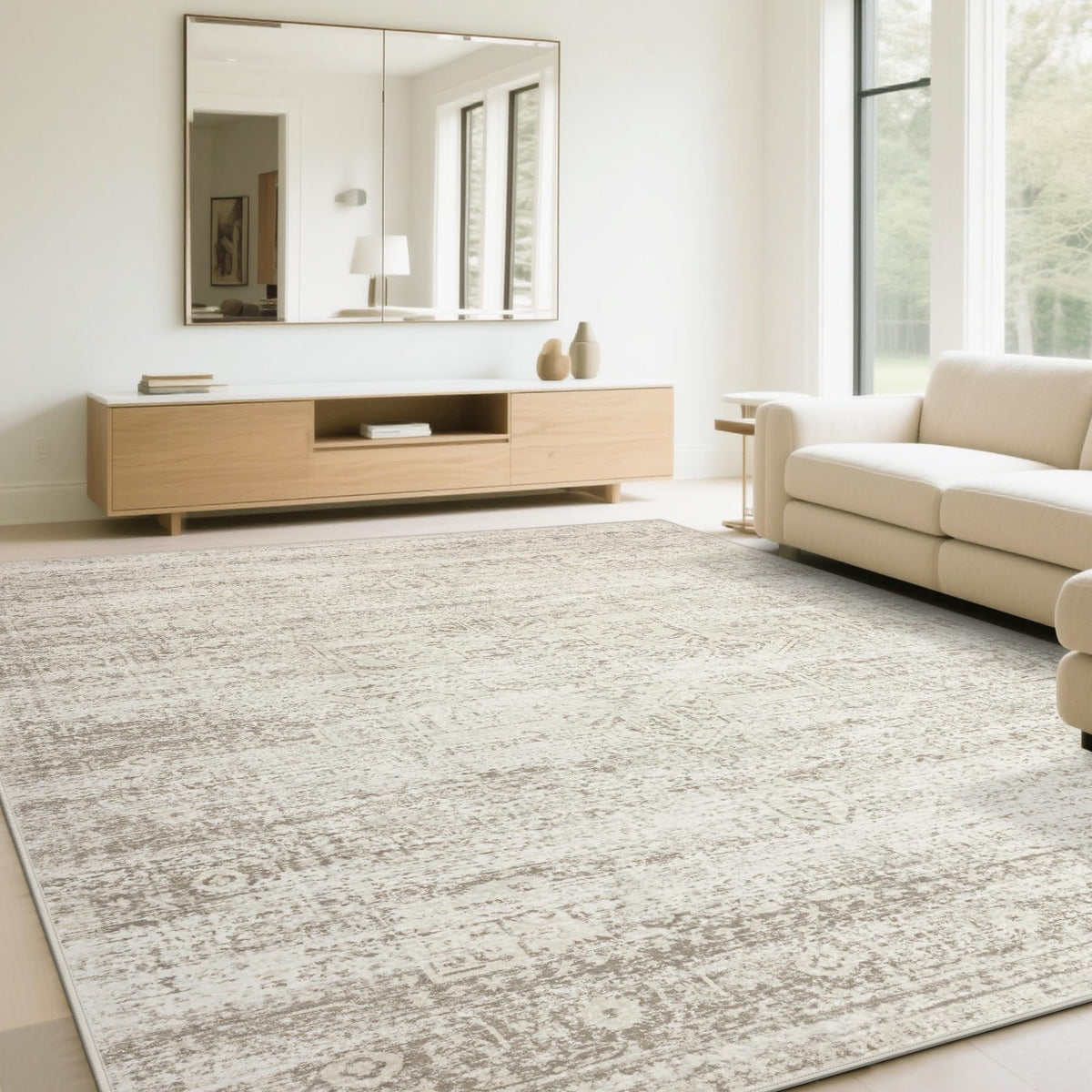 Washable Rugs 8x10 Area Rugs for Living Room,Bedroom,Dining Room Carpet