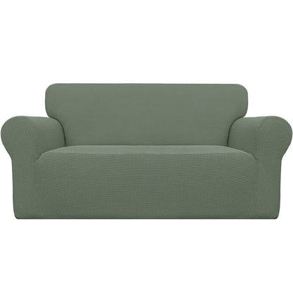 Easy-Going Stretch Couch Covers for Sofa Washable Large Dark Gray