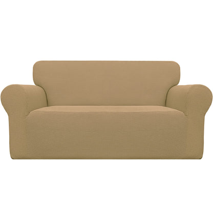 Easy-Going Stretch Couch Covers for Sofa Washable Large Black