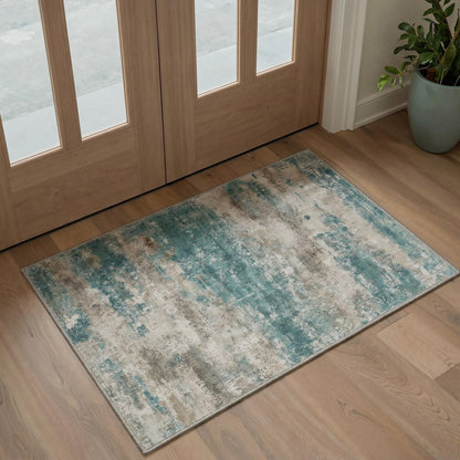 BEIMO 5X7 Area Rug for Living Room, Modern Abstract Washable Soft Non Slip