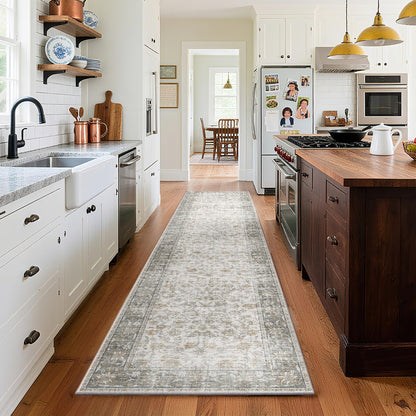 Area Rugs 9x12 Living Room: Washable Bedroom Rug Non Slip Large Boho Carpet