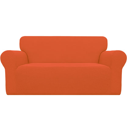Easy-Going Stretch Couch Covers for Sofa Washable Large Black