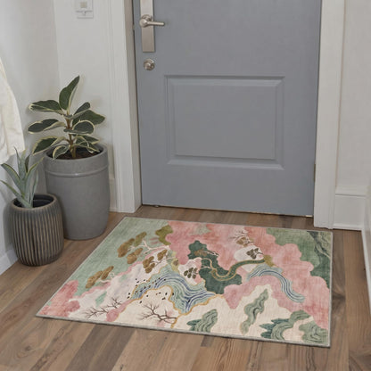 BEIMO 5X7 Area Rug for Living Room, Modern Abstract Washable Soft Non Slip