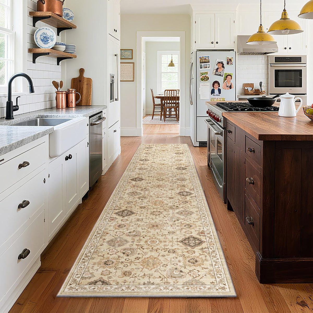 Area Rugs 9x12 Living Room: Washable Bedroom Rug Non Slip Large Boho Carpet