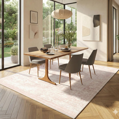 Homemate Washable Rug 9x12 Area Rugs - Vintage Rugs for Living Room