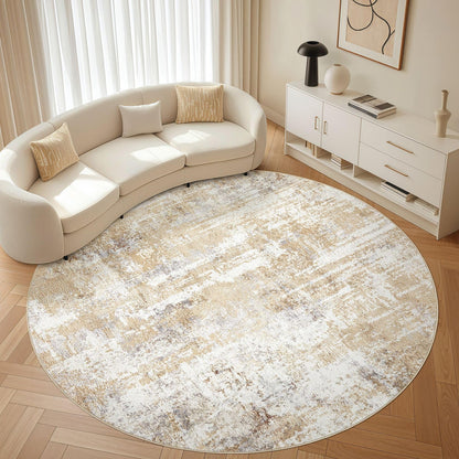LOONGRUG 6x9 Area Rugs Washable Neutral Modern Abstract Living Room Rug