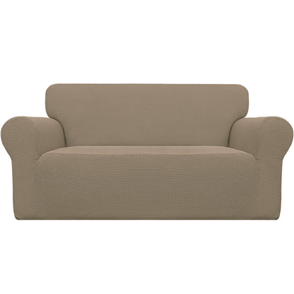 Easy-Going Stretch Couch Covers for Sofa Washable Large Dark Gray