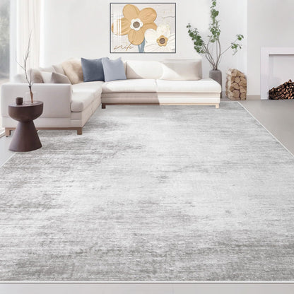 Area Rugs 6x9 Living Room: Washable Rug Modern Abstract Large Rug Soft Non Slip Neutral Rugs Stain Resistant Indoor Carpet for Bedroom Kitchen Dining Room Table Nursery Home Office Rugs(Beige,6'x9')