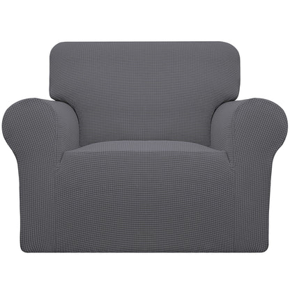 Easy-Going Stretch Couch Covers for Sofa Washable Large Dark Gray