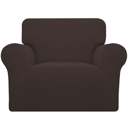 Easy-Going Stretch Loveseat Couch Covers Washable Dark Gray