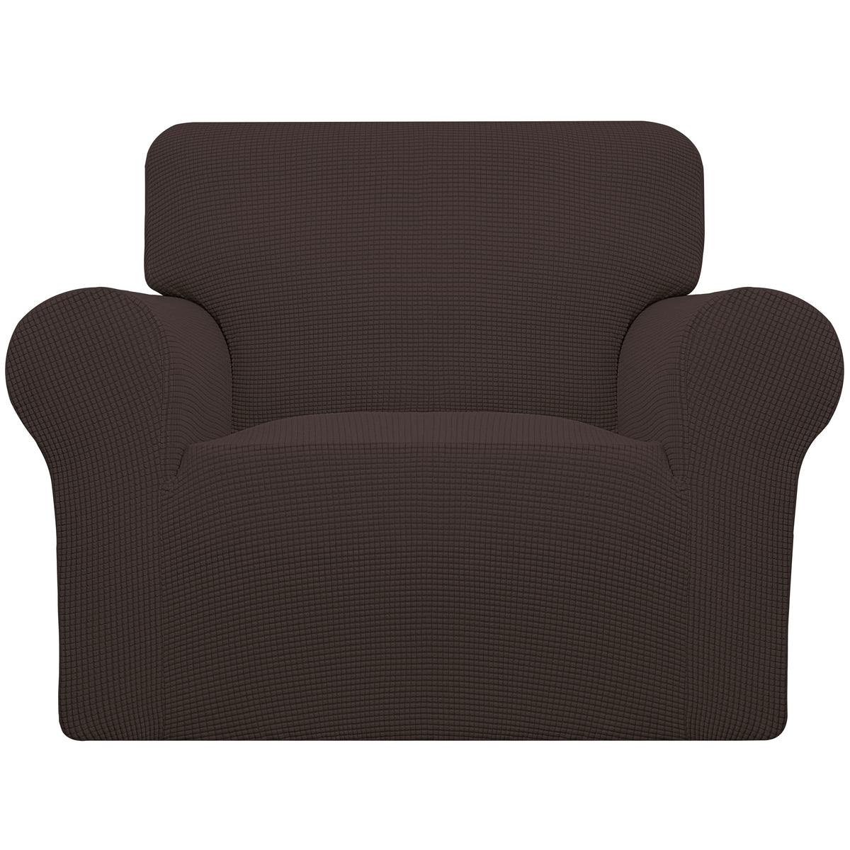 Easy-Going Stretch Couch Covers for Sofa Washable Large Dark Gray