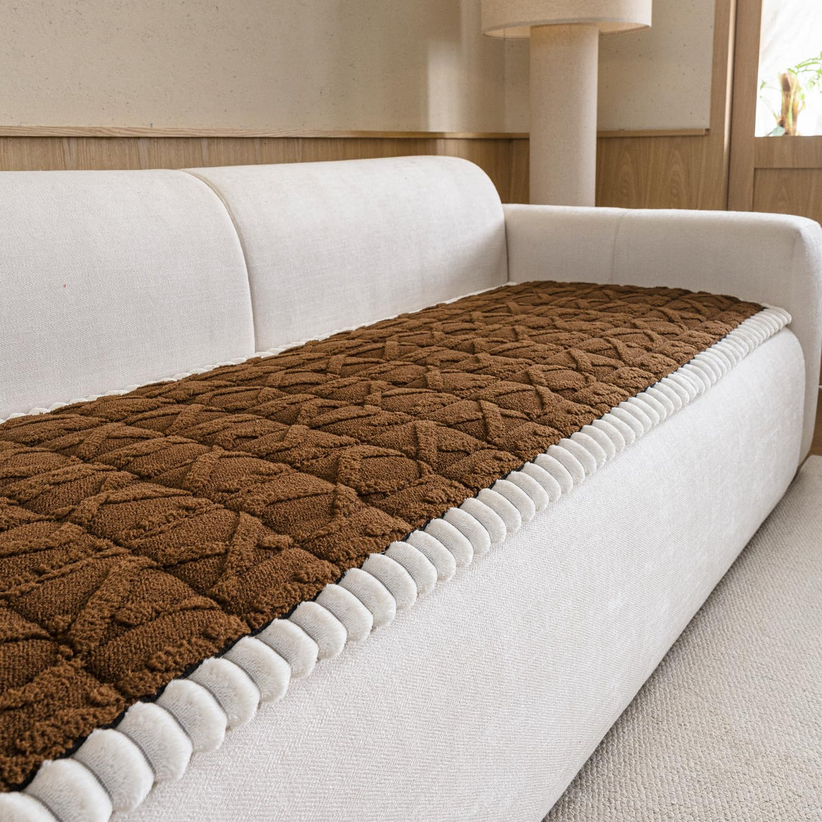 27.6”x82.7” Couch Cover for Dogs, Washable Sofa Protector for Pets