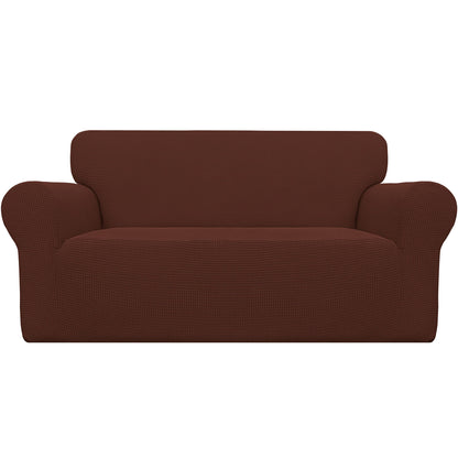 Easy-Going Stretch Couch Covers for Sofa Washable Large Dark Gray