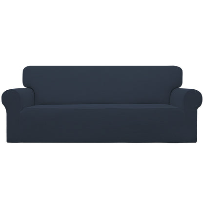 Easy-Going Stretch Couch Covers for Sofa Washable Large Black
