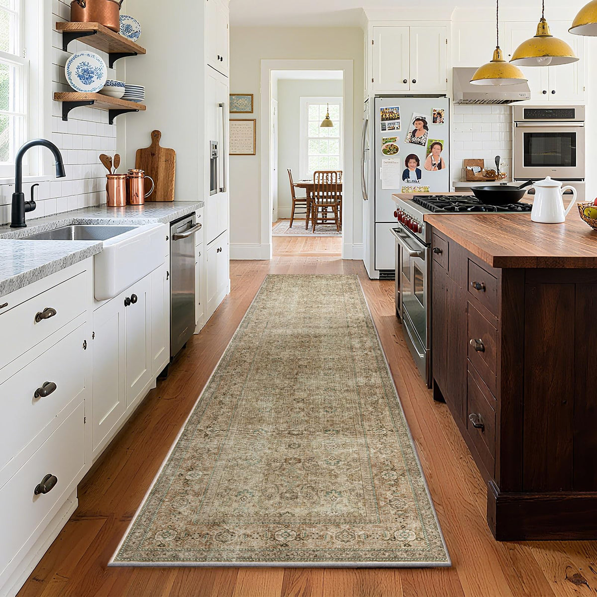 Area Rugs 9x12 Living Room: Washable Bedroom Rug Non Slip Large Boho Carpet