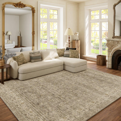 Area Rugs 9x12 Living Room: Washable Bedroom Rug Non Slip Large Boho Carpet