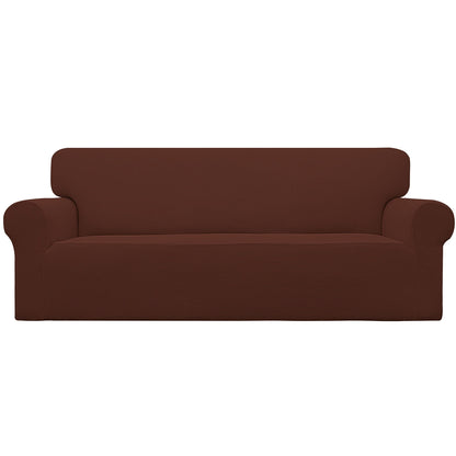 Easy-Going Stretch Couch Covers for Sofa Washable Large Dark Gray