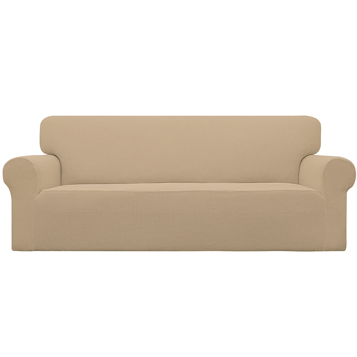 Easy-Going Stretch Oversized Sofa Couch Slipcover Washable Dark Gray
