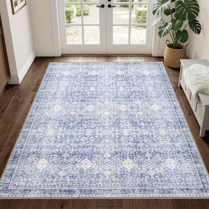 Sasttie 8x10 Area Rugs, Ultra-Soft Washable Rug for Living Room, Beige