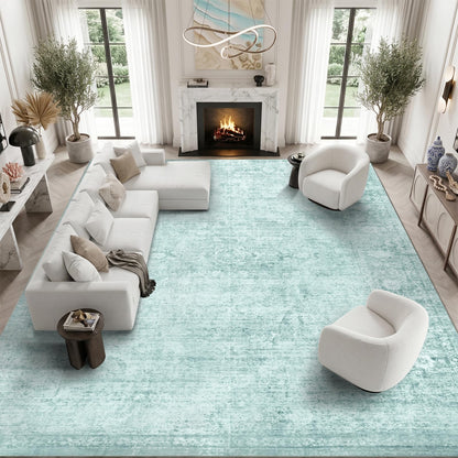 Homemate Washable Rug 9x12 Area Rugs - Vintage Rugs for Living Room