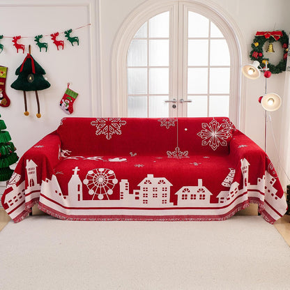 MEETSKY Couch Cover Sofa Covers Couch Covers for 3 Cushion Couch Sofa Pet Friendly, L Shaped Sectional Sofa Covers Washable Simply Put Sofa Throw Cover for Dogs, 91" x 134", Beige