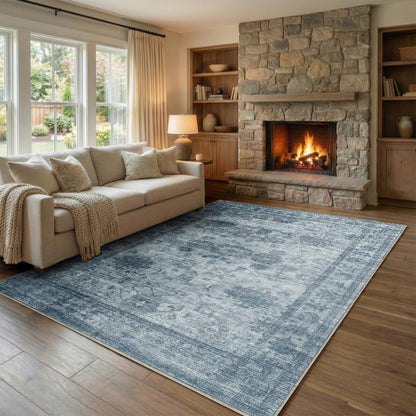 Homemate Washable Rug 9x12 Area Rugs - Vintage Rugs for Living Room