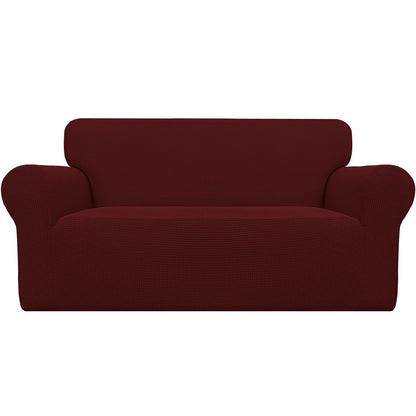 Easy-Going Stretch Couch Covers for Sofa Washable Large Dark Gray