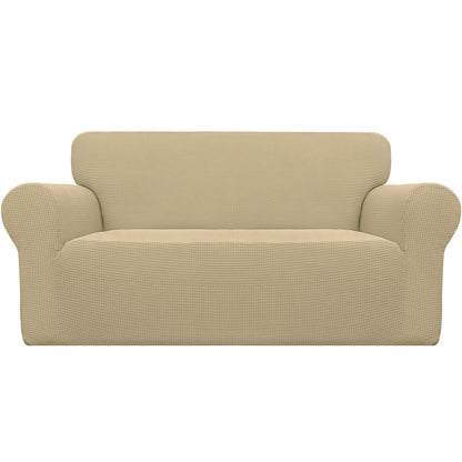 Easy-Going Stretch Oversized Sofa Couch Slipcover Washable Dark Gray