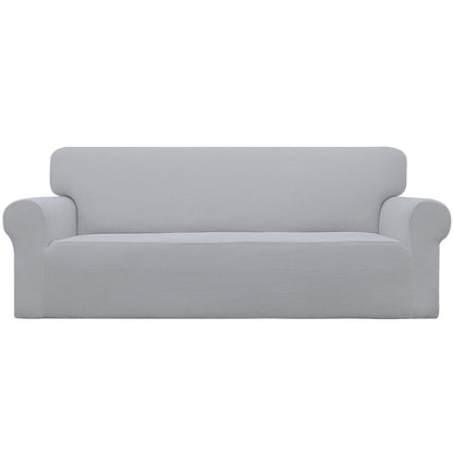 Easy-Going Stretch Couch Covers for Sofa Washable Large Dark Gray