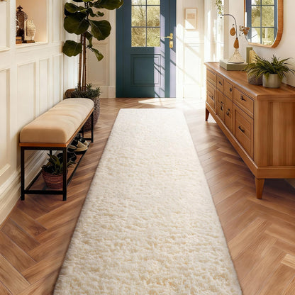 Ophanie Area Rugs 9x12 Living Room, Large Grey Bedroom Carpet, Big Shag Indoor Thick Soft Nursery Rug, Gray Fluffy Carpets for Boy and Girls Room Dorm Home Decor Aesthetic