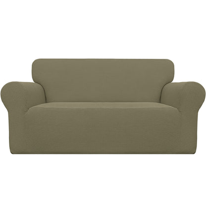 Easy-Going Stretch Oversized Sofa Couch Slipcover Washable Dark Gray