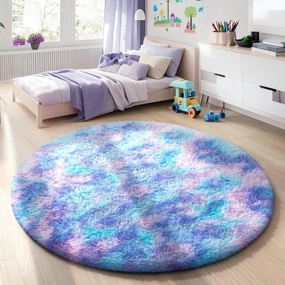 Ophanie Area Rugs 9x12 Living Room, Large Grey Bedroom Carpet, Big Shag Indoor Thick Soft Nursery Rug, Gray Fluffy Carpets for Boy and Girls Room Dorm Home Decor Aesthetic