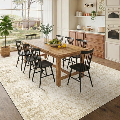 Homemate Washable Rug 9x12 Area Rugs - Vintage Rugs for Living Room