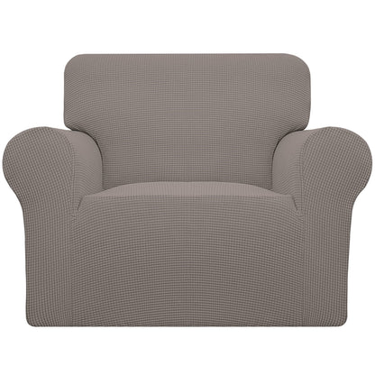 Easy-Going Stretch Couch Covers for Sofa Washable Large Dark Gray