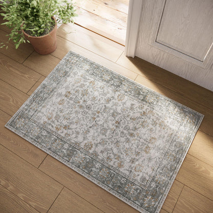 Area Rugs 9x12 Living Room: Washable Bedroom Rug Non Slip Large Boho Carpet
