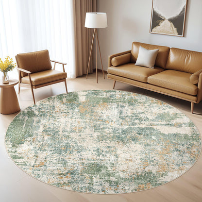 LOONGRUG 6x9 Area Rugs Washable Neutral Modern Abstract Living Room Rug