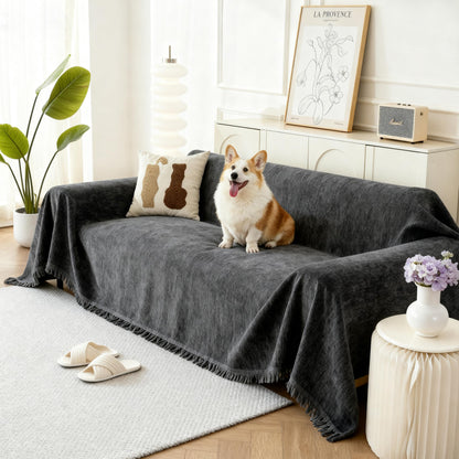 Couch Cover for Sofa, Boho Sofa Covers Washable 3 Cushion for Dogs