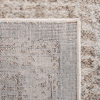 SAFAVIEH Evoke Area Rug 8x10 Large, Ivory & Taupe EVK256E