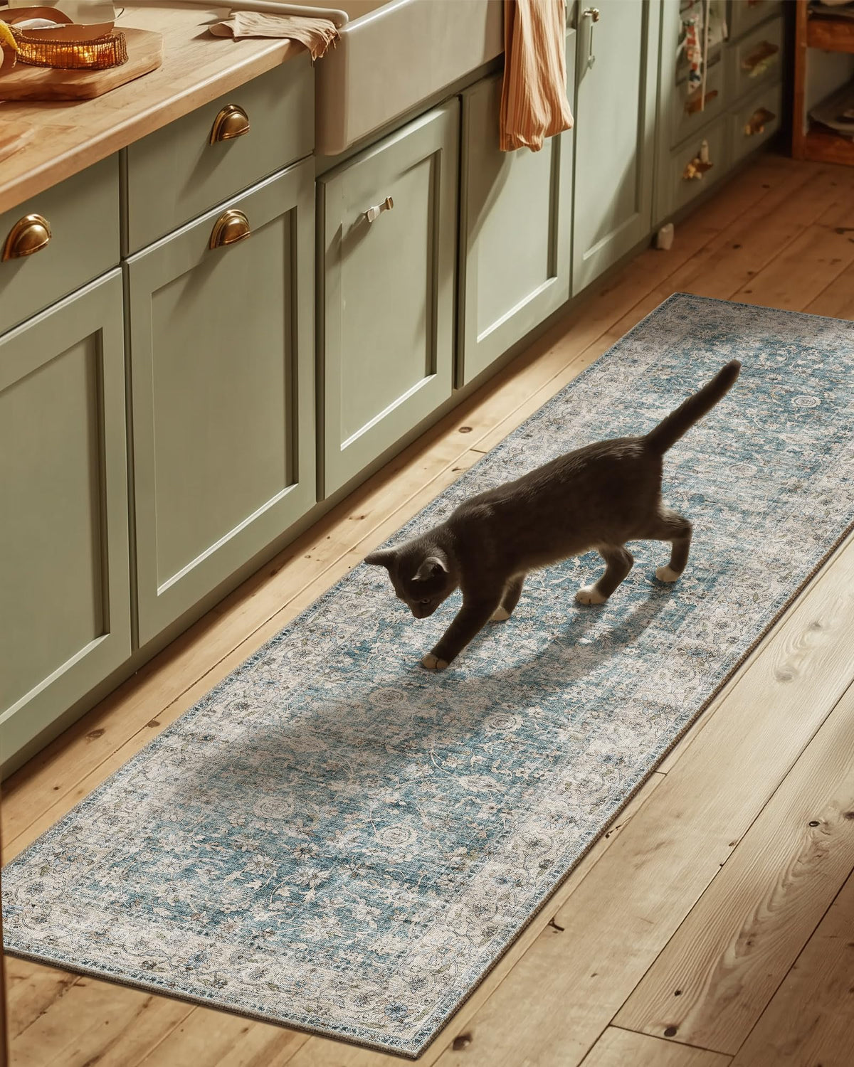 Area Rugs 9x12 Living Room: Washable Bedroom Rug Non Slip Large Boho Carpet
