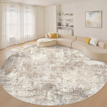 LOONGRUG 6x9 Area Rugs Washable Neutral Modern Abstract Living Room Rug