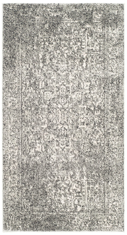 SAFAVIEH Evoke Area Rug 8x10 Large, Ivory & Taupe EVK256E