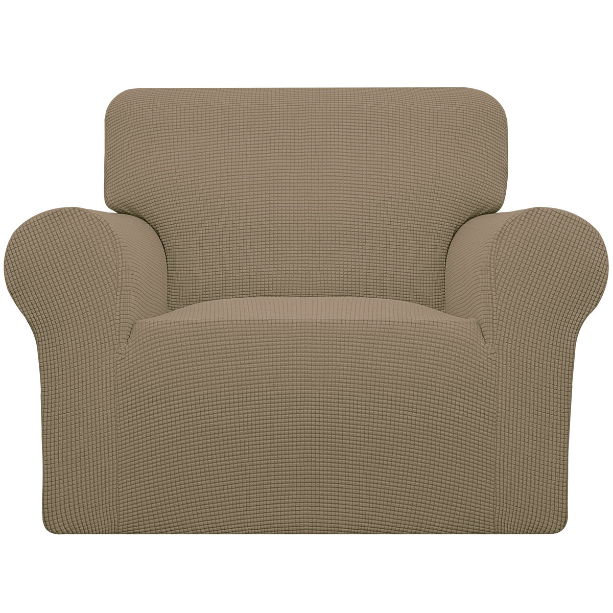 Easy-Going Stretch Couch Covers for Sofa Washable Large Black